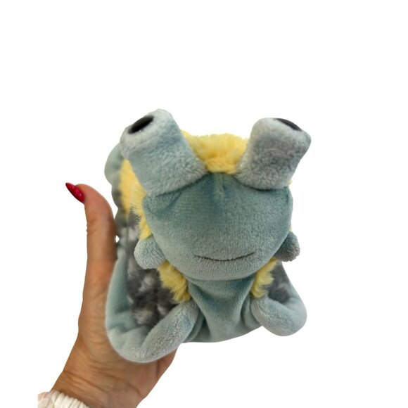 Laverne Slug Plush Toy Beanbag Blue Yellow Douglas Cuddle Toys 2+ 7” Unisex Kids - Picture 17 of 17